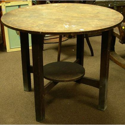 L. & J.G. Stickley Handcraft Oak Table