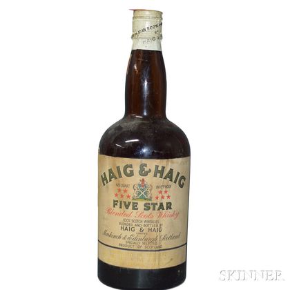 Haig & Haig Five Star, 1 4/5 quart bottle 