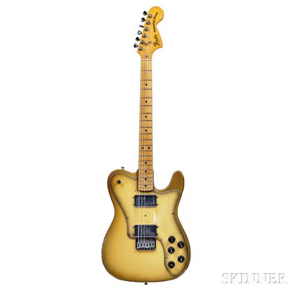 Fender Telecaster Deluxe Electric Guitar, 1978, serial no. S806125, Antigua finish. 