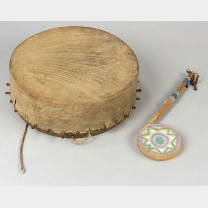 Two Native American Drums