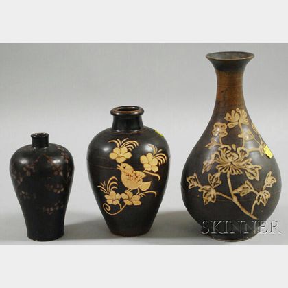 Three Chi-chou Vases