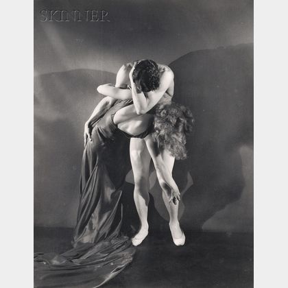 George Platt Lynes (American, 1907-1955) Lot of Two Images of Dance, Probably from Ballet Errante