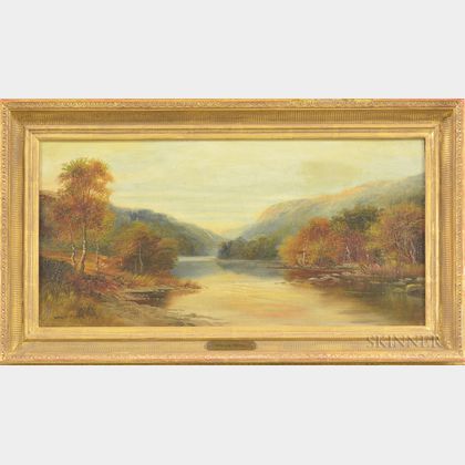 George Willis-Pryce (British, 1866-1949) River Landscape