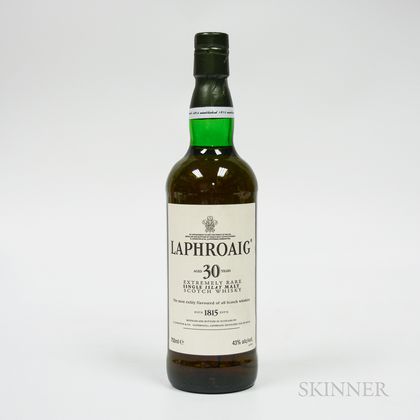 Laphroaig 30 Years Old, 1 750ml bottle 