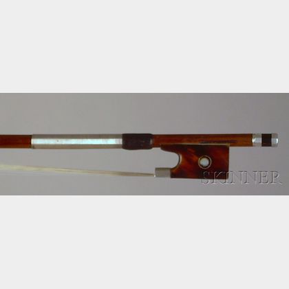 Silver Mounted Violin Bow