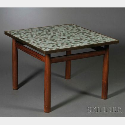 Dunbar Mosaic Tile-top Table