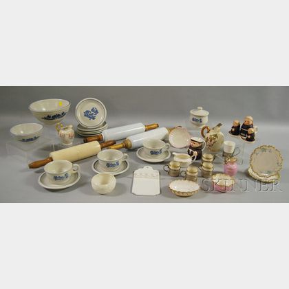 Assorted Ceramic and Glass Tableware and Collectible Items