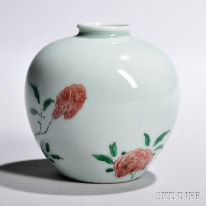 Small Enameled Porcelain Bowl