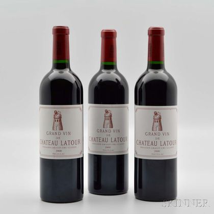 Chateau Latour 2000, 3 bottles 