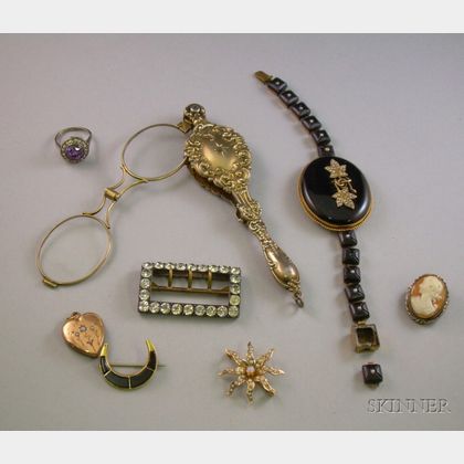 Group of Assorted Antique Estate Jewelry