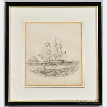 American School, c. 1833 The American Ship Eleanor