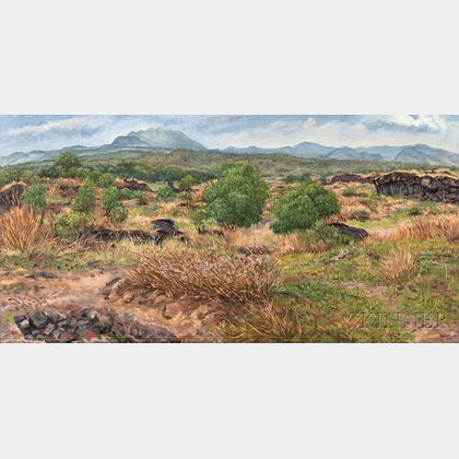 Nicholas Moreno (Mexican, 1923-2012) Landscape
