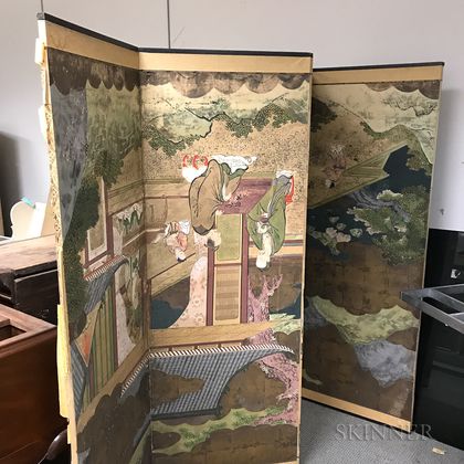 Japanese Six-panel Folding Screen
