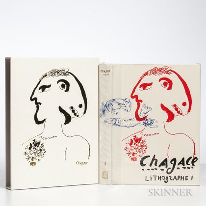 Chagall, Marc (1887-1995) Lithographe I-IV , Japanese Edition.
