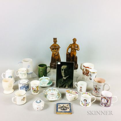 Twenty-four English Commemorative Ceramic Items