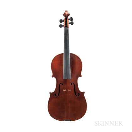 Violin, Probably Giuseppe & Giovanni Virzi, c. 1925