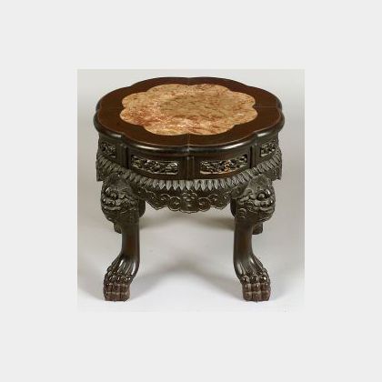 Cavred Rosewood Tabouret