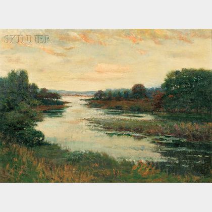 Robert Ward Van Boskerck (American, 1855-1932) Marsh View