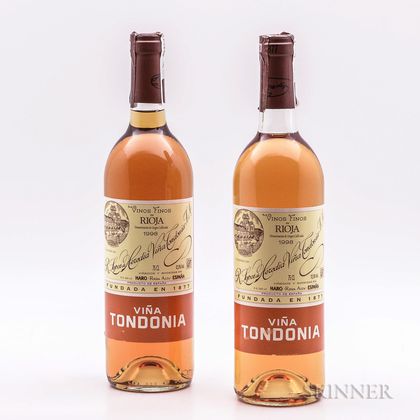 R. Lopez de Heredia Vina Tondonia Gran Reserva Rosado 1998, 2 bottles 
