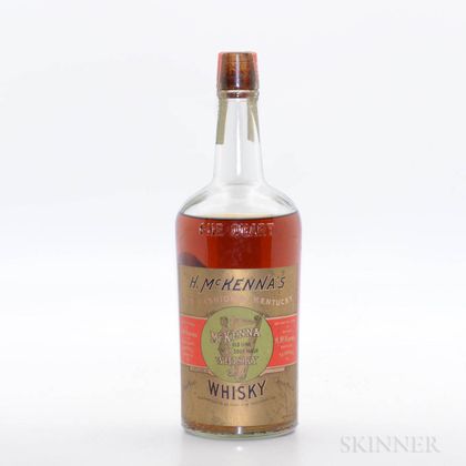 Henry Mckenna Old Fashioned Kentucky Whisky, 1 quart bottle 