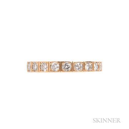 18kt Gold and Diamond "Lanieres" Ring, Cartier