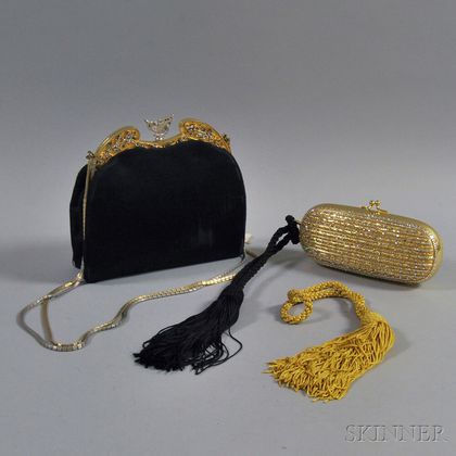 Two Judith Leiber Evening Bags
