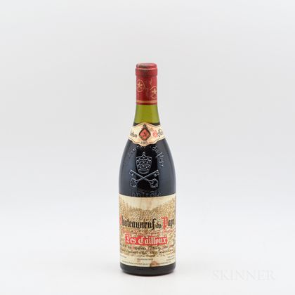 Lucien et Andre Brunel Chateauneuf du Pape Les Cailloux 1989, 1 bottle 