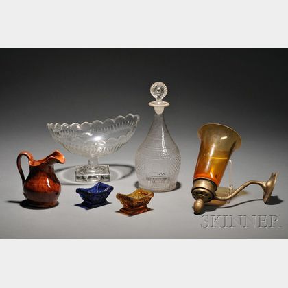Six Assorted Household and Table Items
