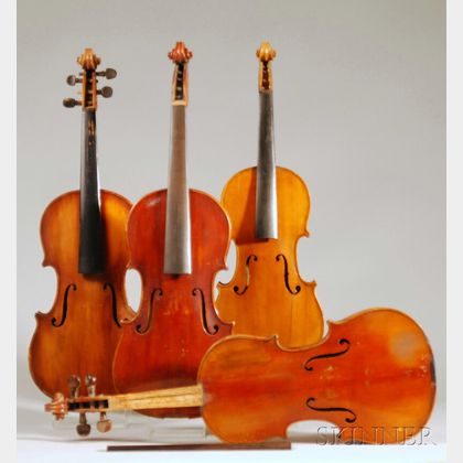 Four Violins, c. 1900-20