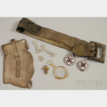 Small Group of Miscellaneous Jewelry and Accessory Items