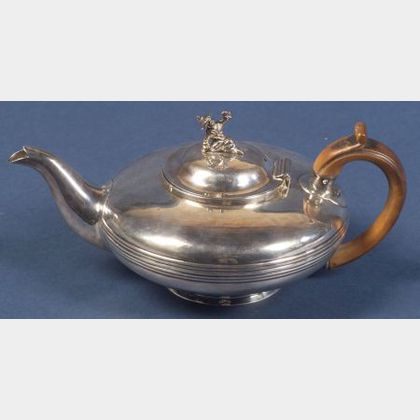 William IV Silver Teapot