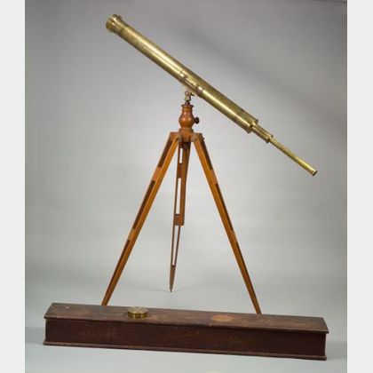 Astronomical 4-inch Refracting Telescope by Alvan Clark & Sons