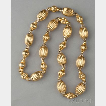 14kt Bicolor Gold Necklace