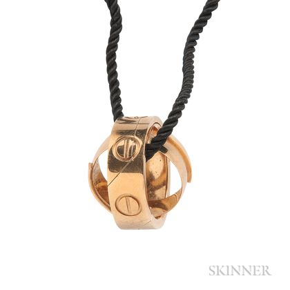 18kt Gold "Astrolove" Ring/Pendant, Cartier