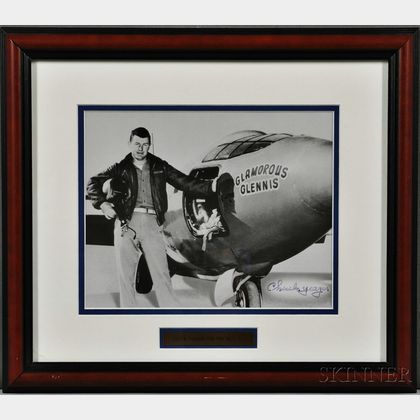 Yeager, Chuck (b. 1923) Signed Photograph.