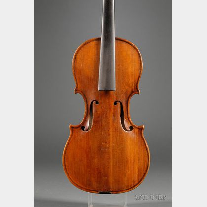 American Child's Violin, White Family, Barre, 1799