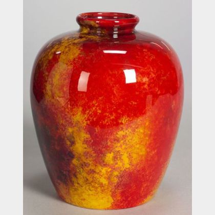 Royal Doulton Flambe Jar