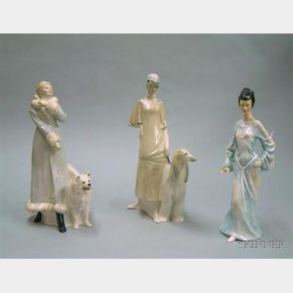 Three Royal Doulton Figures