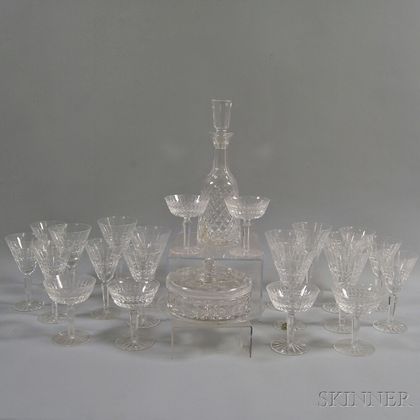 Collection of Mostly Waterford Crystal Stemware