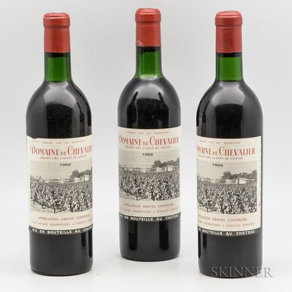 Domaine Chevalier 1966, 3 bottles 
