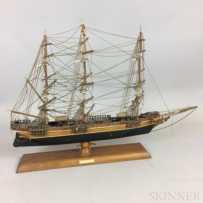 Kit-built Model of the Cutty Sark 