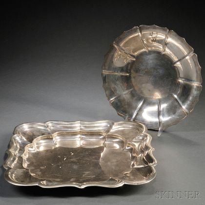 Two American Sterling Silver Dishes