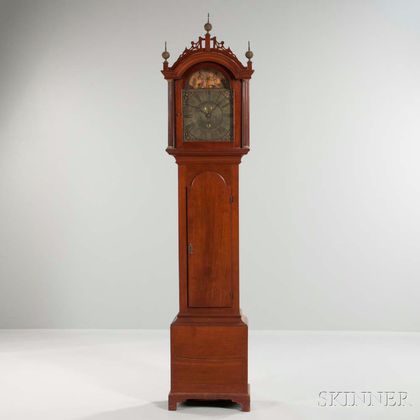 Thomas Wentworth Eight-day tall Clock with Automaton in the Arch