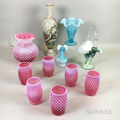 Group of Victorian Glass