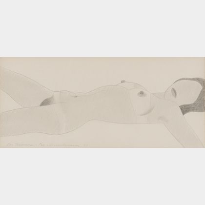 Tom Wesselmann (American, 1931-2004) Open Ended Nude (Drawing Edition)