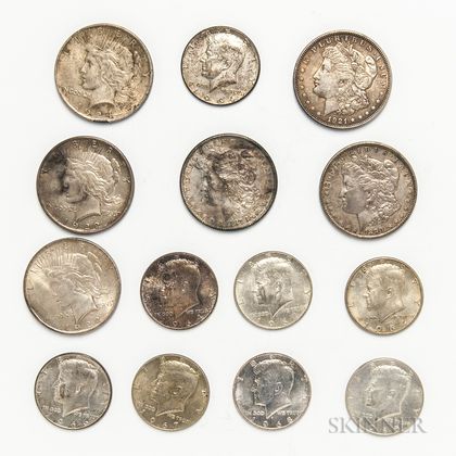 Small Group of Silver Coins