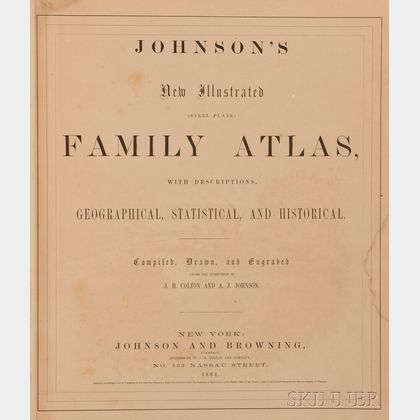 Johnson's New Illustrated (Steel Plate) Family Atlas