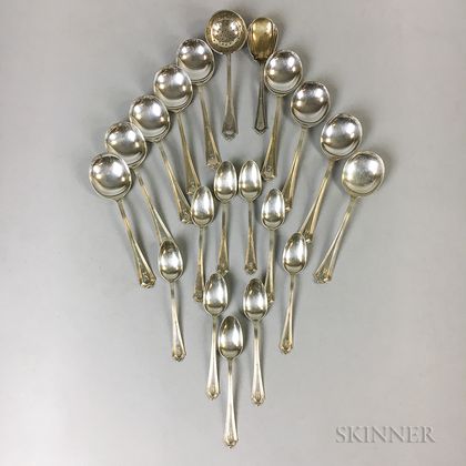 Group of Gorham Sterling Silver Spoons