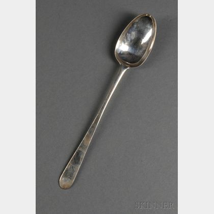 Large Irish Silver Spoon