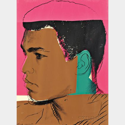Andy Warhol (American, 1928-1987) Plate 1 from MUHAMMAD ALI